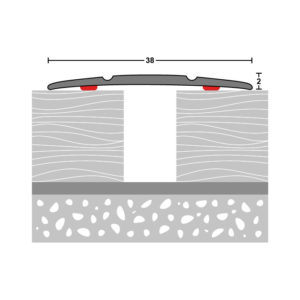 Trojan A08 Self-Adhesive Floor Profile - Image 2