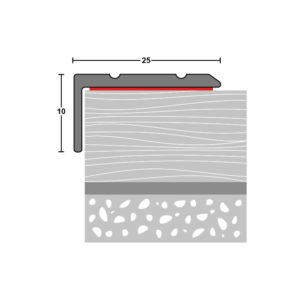 Trojan A31 Self-Adhesive Angle Edge 25x8mm - Image 2