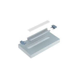 LED Recessed Profile Black 2m - Image 9