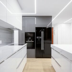LED Recessed Profile Black 2m - Image 6