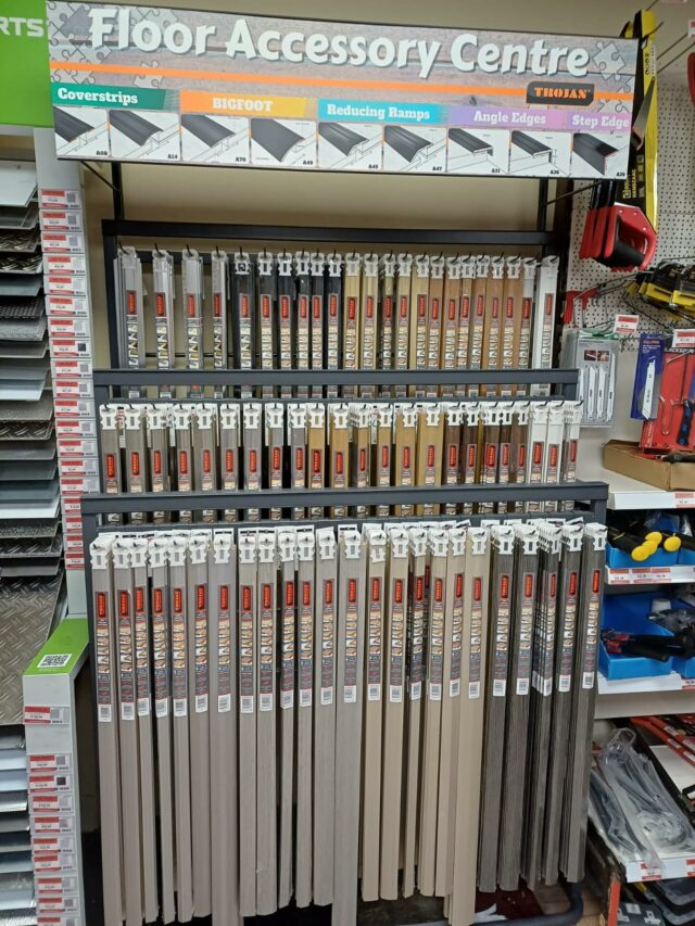 Trojan floor finishing profiles now available at @lenehanshardware 👈🏻 #trojan #dssupplies #floortrims #flooringaccessories #floorstore #floordesign #diy #laminatefloors #spcflooring #lvtflooring #builderproviders #interiordesign #dublin #woodflooring #buildersmerchant #hardwarestore