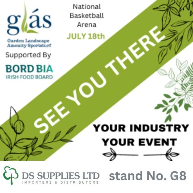 DS Supplies will exhibit at the upcoming Glás garden show, July 18th - Stand G8 👈🏻 @glasireland #recycledmaterials #gardendesign #multyhome #ecotrend #easytile #tierraverde #dssupplies #greenfx #gripdex #outdoorliving #landscaping #gardening #diy #deckingtiles #recycledcartyres ♻️