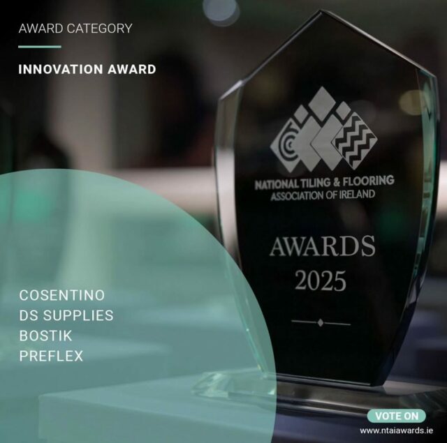 Thank you for the nomination @ntfai.ie 🙌 Please vote for DS Supplies @ https://ntaiawards.ie/ 👈🏻 thank you 😊 #dssupplies #designline #flooringaccessories #tiling #flooring #diy #floortrims #innovationhub #floordesign #tilingdesign #tileshop #floorstore #builderproviders #innovation 💡