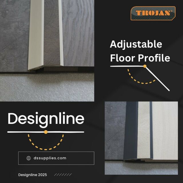 NEW: Designline by Trojan, the finishing touch for all floor types! #trojan #dssupplies #designline #floorstore #flooringdesign #flooringaccessories #diy #flooringtrims #26yearsyoung #homeimprovement #floordesign #interiordesign #flooring #laminateflooring #interiorflooring #floormouldings #homesweethome #ireland #floorcovering